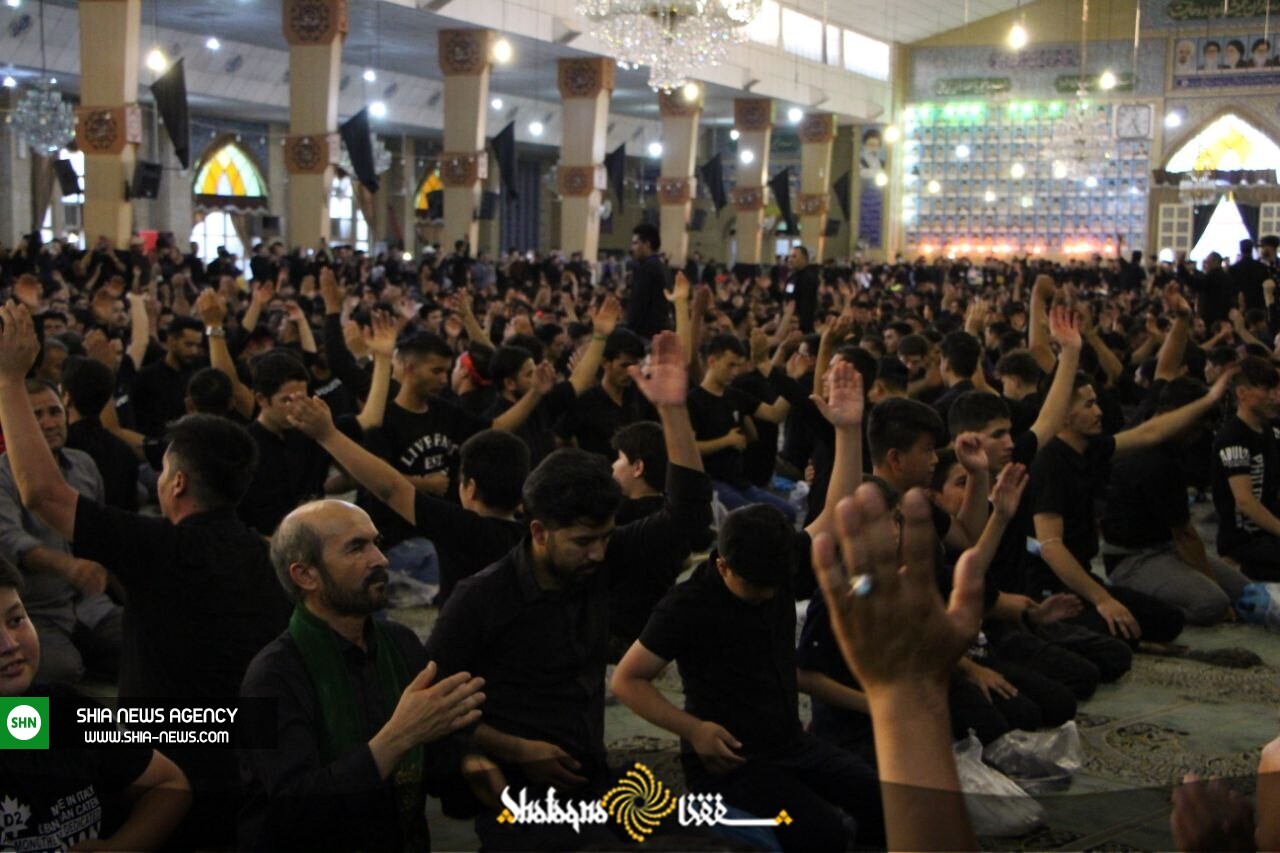 عزاداری تاسوعای حسینی مهاجرین افغانستانی در تهران عزاداری تاسوعای حسینی مهاجرین افغانستانی در تهران