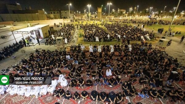 شیعیان عربستان با وجود تهدیدات از عزاداری امام حسین(ع) دست نکشیدند+ تصاویر