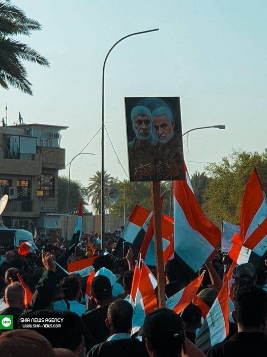 ماجرای جعل پرچم ایران در تظاهرات بغداد ماجرای جعل پرچم ایران در تظاهرات بغداد