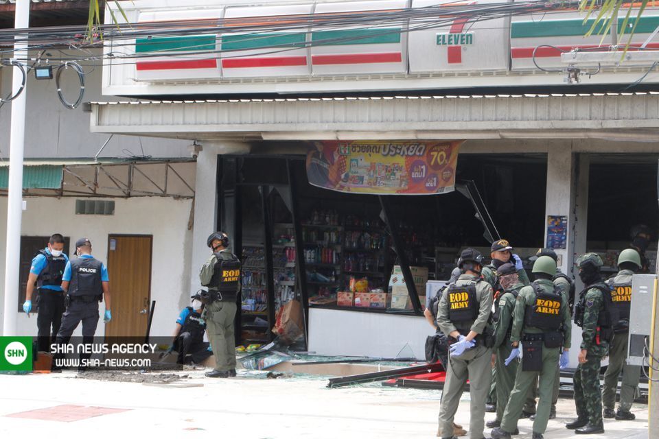 وقوع 17 انفجار زنجیره‌ای در منطقه مسلمان‌نشین تایلند + تصاویر