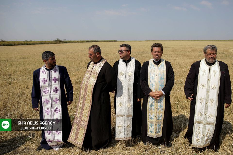 دعا برای پایان خشکسالی در رومانی+ تصاویر