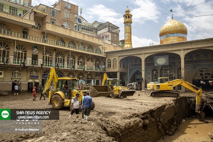 تصاویر/ امدادرسانی به سیلزدگان امام زاده داوود تصاویر/ امدادرسانی به سیلزدگان امام زاده داوود