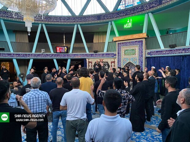 مراسم سوگواری محرم در مسجد امام علی(ع) هامبورگ + تصاویر