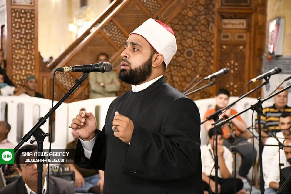 تصاویر/ مراسم ابتهال خوانی در مسجد امام حسین (ع) در مصر تصاویر/ مراسم ابتهال خوانی در مسجد امام حسین (ع) در مصر