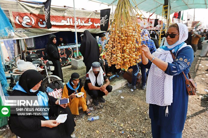 وضعیت زائران اربعین حسینی در مرز شلمچه