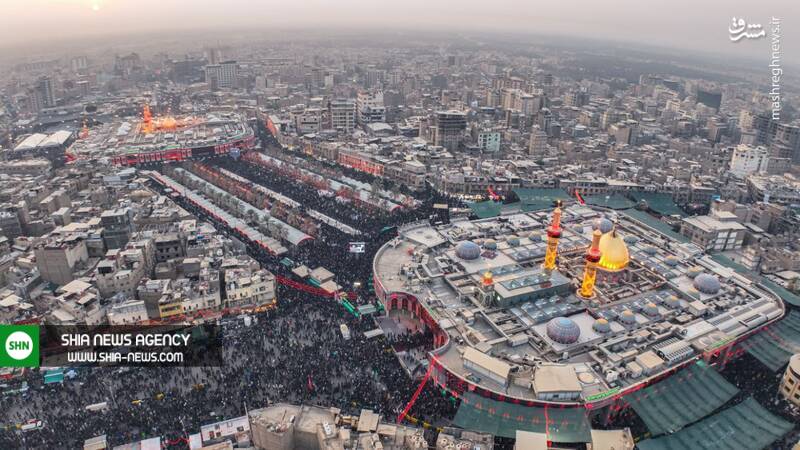 تصویر هوایی جدید از بین الحرمین تصویر هوایی جدید از بین الحرمین