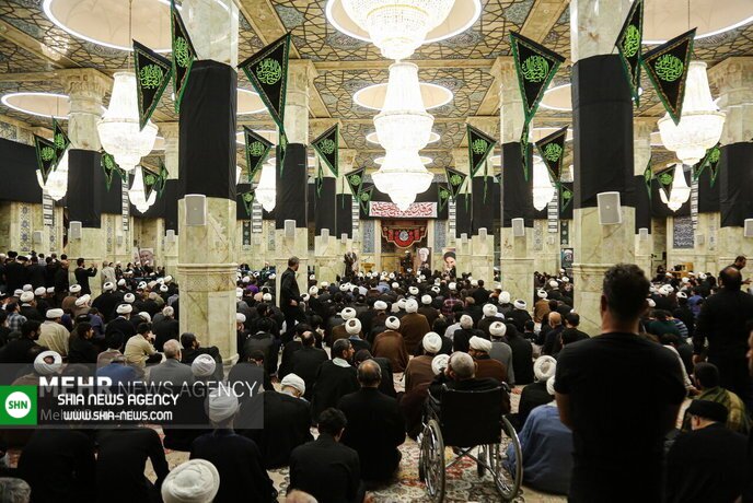 مراسم بزرگداشت آیت الله ناصری در قم مراسم بزرگداشت آیت الله ناصری در قم