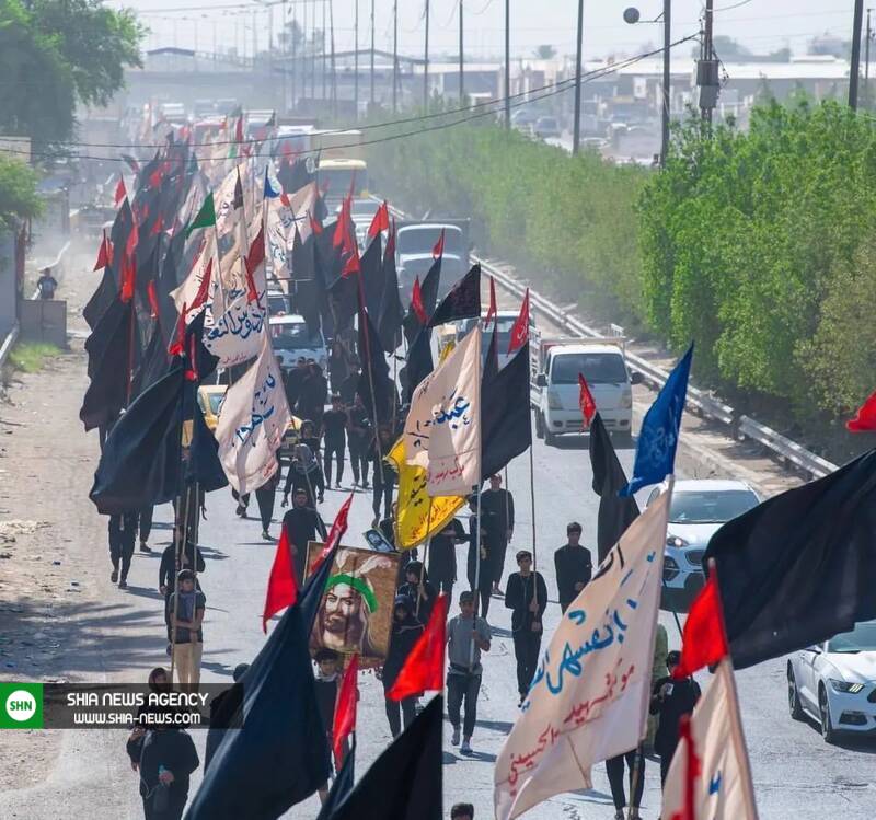 پیاده‌روی شیعیان عراق به سوی سامرا در آستانه شهادت امام حسن عسکری (ع)