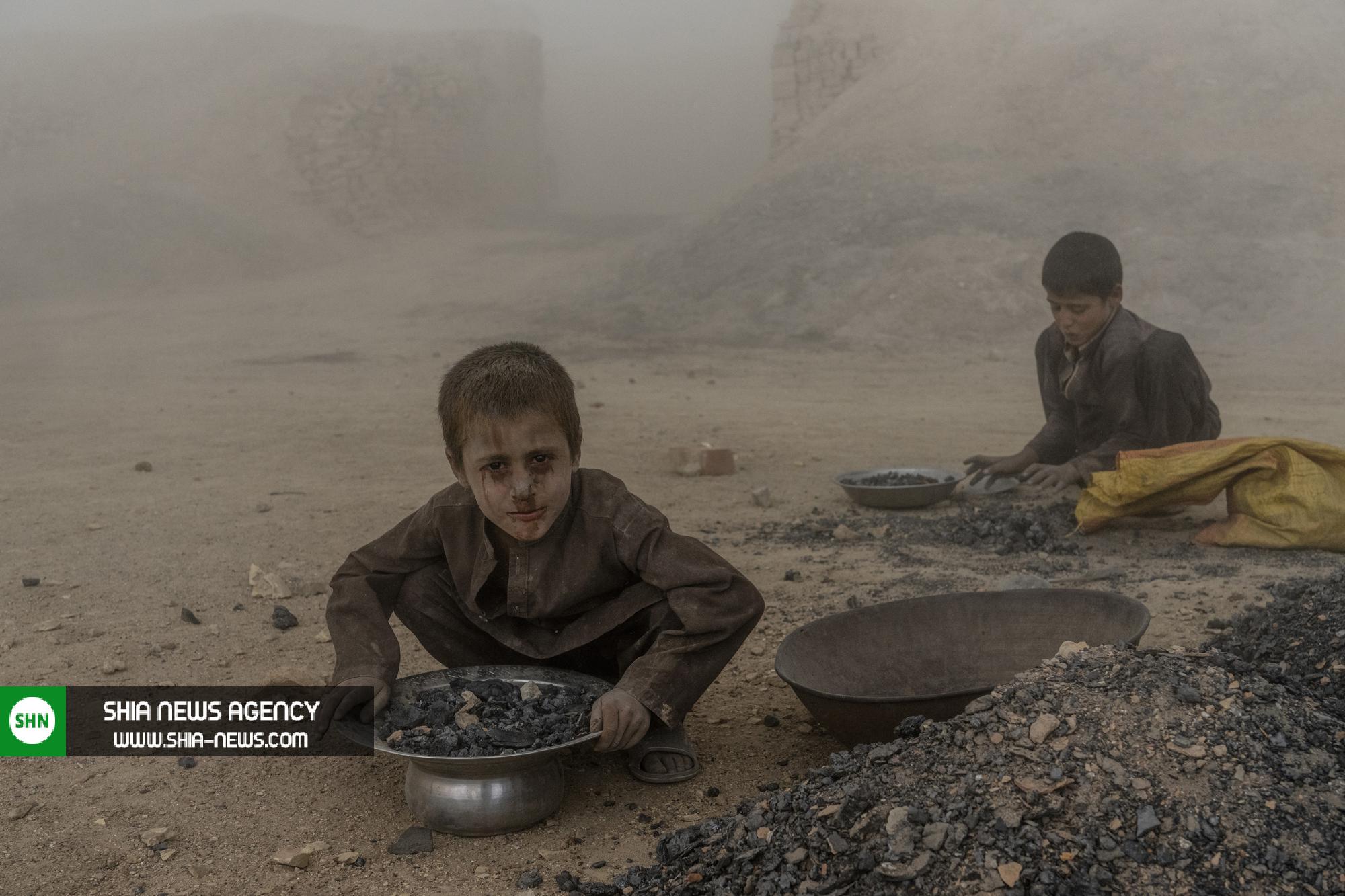 گزارش تصویری از آسوشیتدپرس کودکان کار در افغانستان
