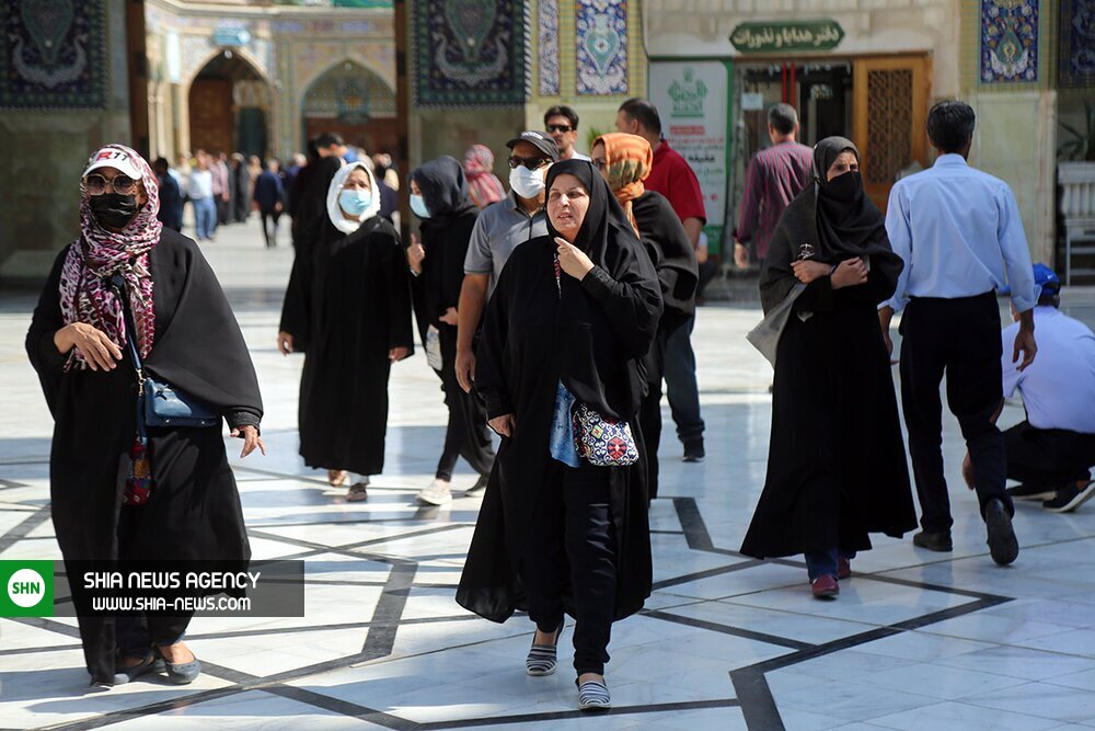 تصاویر/ حضور ۱۲۰ مسلمان آمریکایی در حرم حضرت معصومه(س) تصاویر/ حضور ۱۲۰ مسلمان آمریکایی در حرم حضرت معصومه(س)
