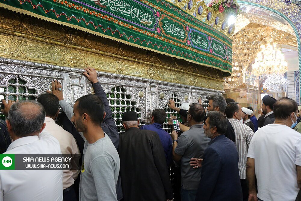 تصاویر/ حضور ۱۲۰ مسلمان آمریکایی در حرم حضرت معصومه(س) تصاویر/ حضور ۱۲۰ مسلمان آمریکایی در حرم حضرت معصومه(س)