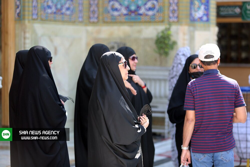 تصاویر/ حضور ۱۲۰ مسلمان آمریکایی در حرم حضرت معصومه(س) تصاویر/ حضور ۱۲۰ مسلمان آمریکایی در حرم حضرت معصومه(س)