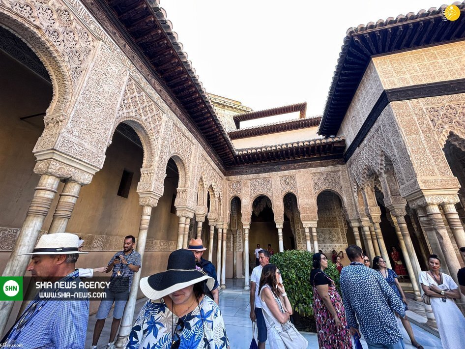 تصاویر/ کاخ الحمرا شکوه معماری اسلامی در اسپانیا