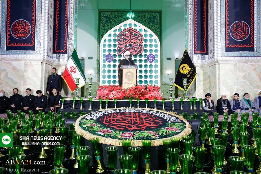 تصاویر/ آیین خطبهخوانی شب شهادت امام علی ابن موسی الرضا(ع) تصاویر/ آیین خطبهخوانی شب شهادت امام علی ابن موسی الرضا(ع)