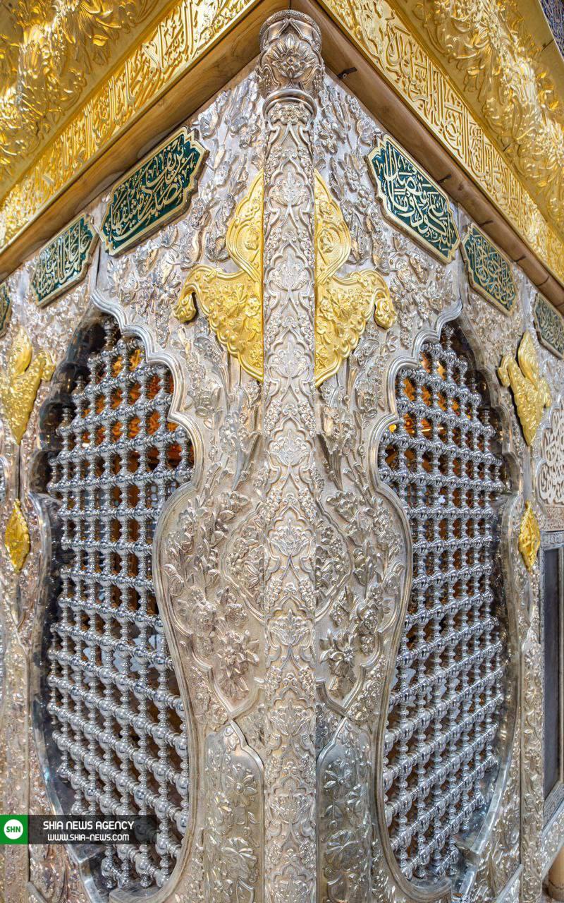 تصاویری از ضریح جدید مرقد حضرت زینب(س) تصاویری از ضریح جدید مرقد حضرت زینب(س)