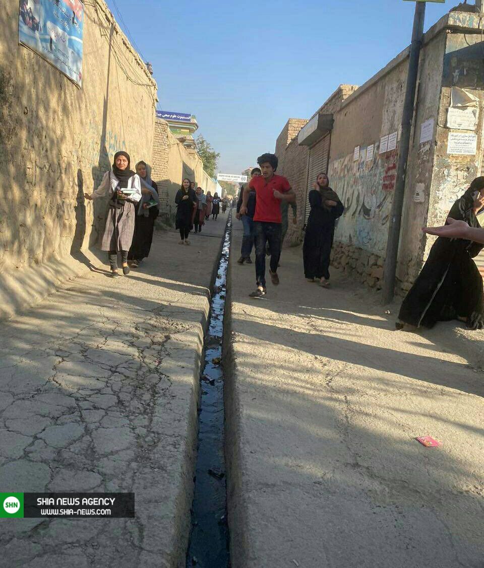 تصاویر/ حمله تروریستی به یک مرکز آموزشی در غرب کابل