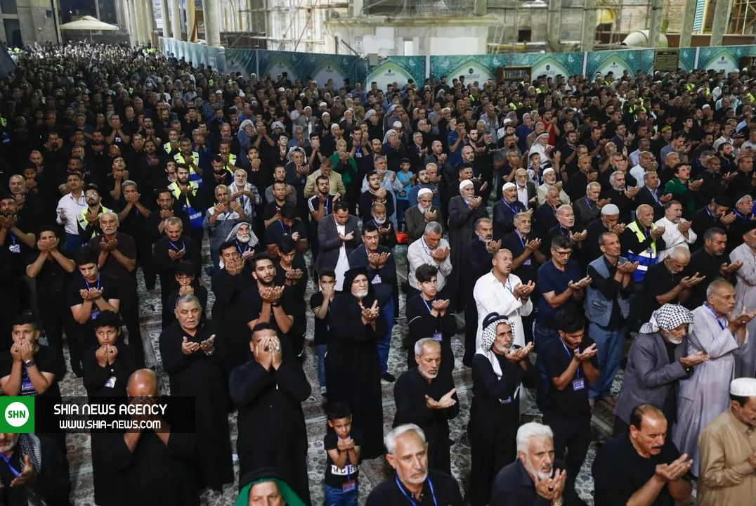 تصاویر/  عزاداری فاطمیه اول در حرم‌های مطهر عراق