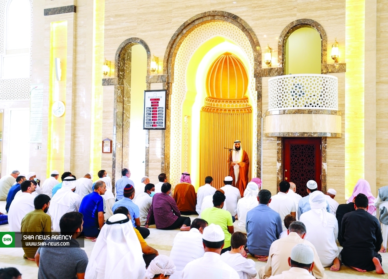 تصاویری از برگزاری نماز باران در امارات