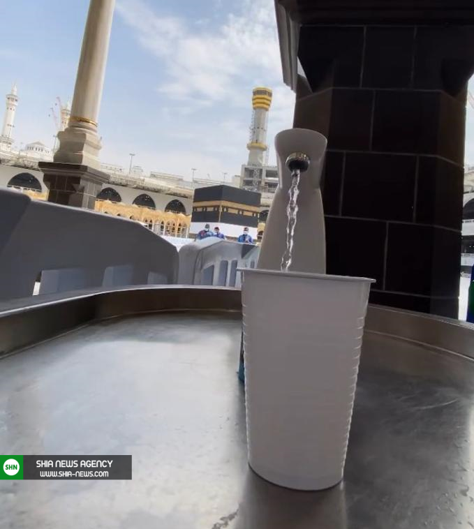 تغییرات شیوه توزیع آب زمزم در مسجدالحرام + تصاویر تغییرات شیوه توزیع آب زمزم در مسجدالحرام + تصاویر
