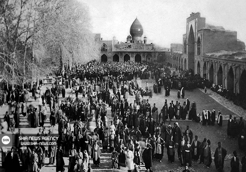 عکس های قدیمی از حرم شاهچراغ شیراز