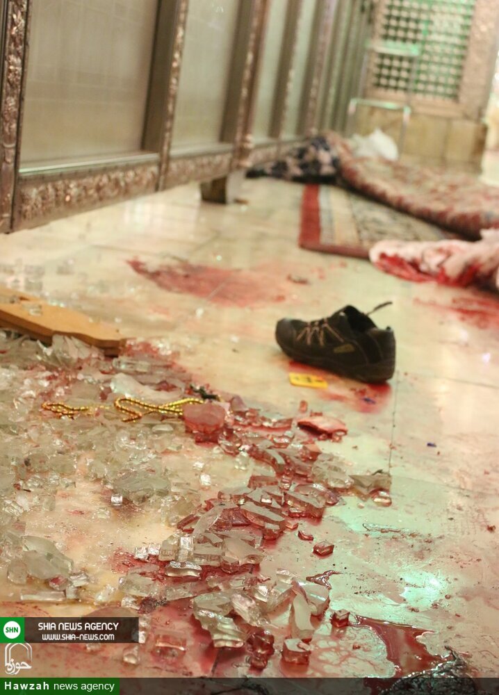 تصاویر/ حمله تروریستی به حرم حضرت شاهچراغ علیه السلام