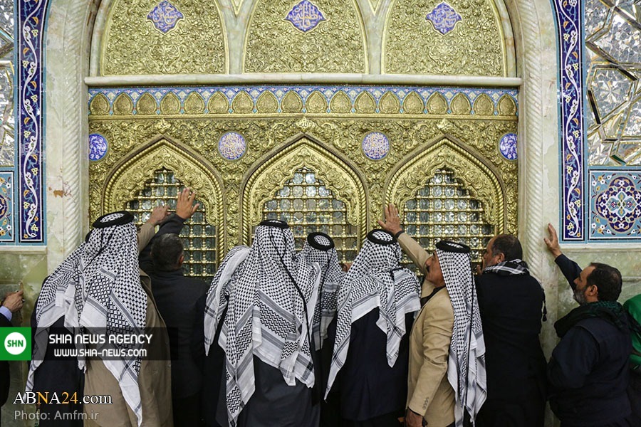 تصاویر/ تشرف کاروان پیاده زائران عراقی به حرم حضرت معصومه(س) تصاویر/ تشرف کاروان پیاده زائران عراقی به حرم حضرت معصومه(س)