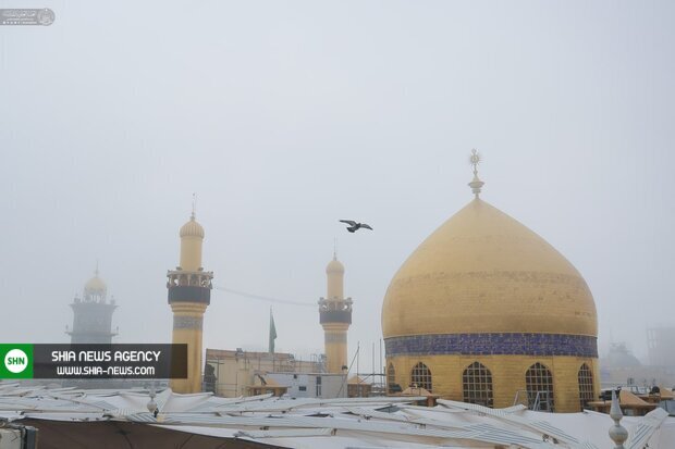 تصاویر/ مه گرفتگی شدید در کربلا و نجف اشرف تصاویر/ مه گرفتگی شدید در کربلا و نجف اشرف
