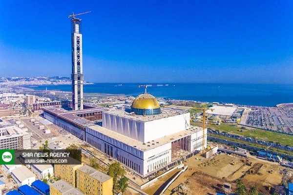 مسجدی با بلندترین مناره در جهان+ تصاویر