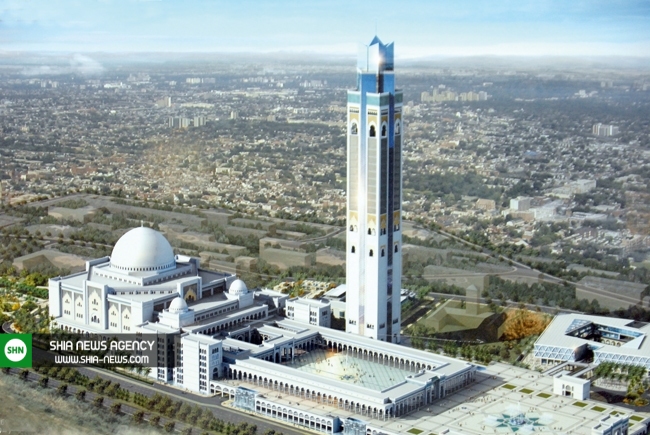 مسجدی با بلندترین مناره در جهان+ تصاویر