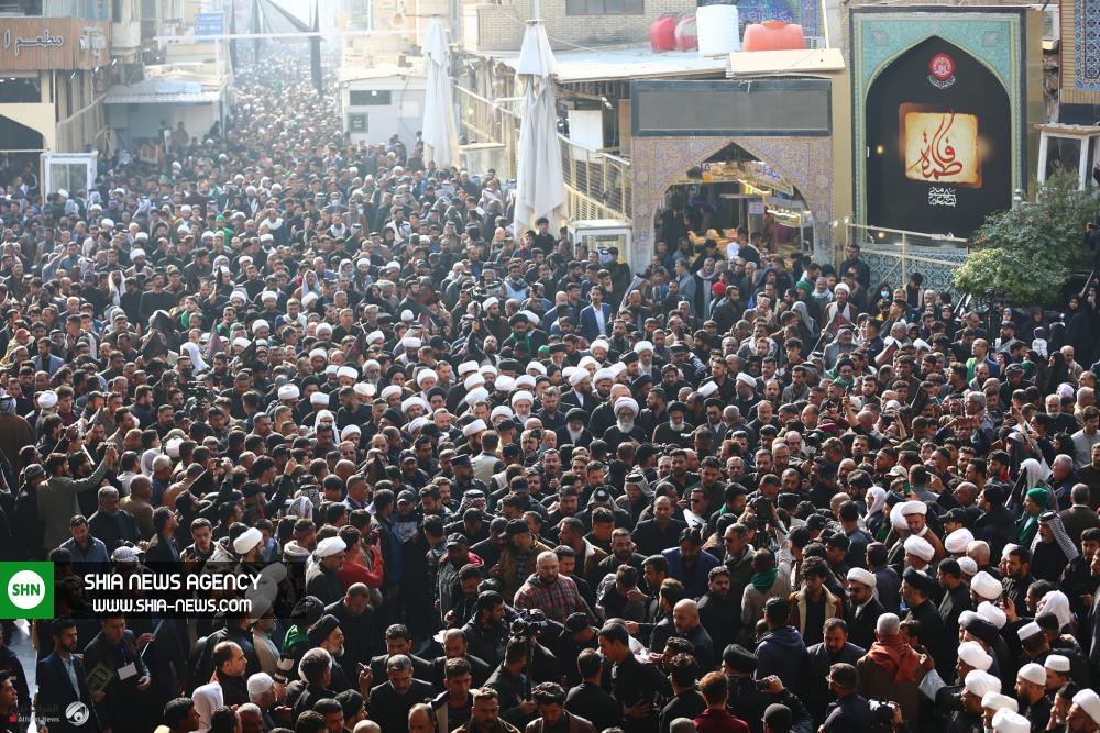 تصاویر/ راهپیمایی بزرگ فاطمیه در نجف با حضور آیت الله بشیر نجفی تصاویر/ راهپیمایی بزرگ فاطمیه در نجف با حضور آیت الله بشیر نجفی