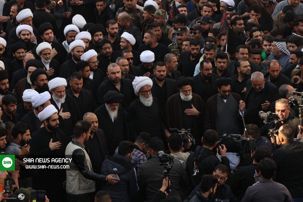 تصاویر/ راهپیمایی بزرگ فاطمیه در نجف با حضور آیت الله بشیر نجفی تصاویر/ راهپیمایی بزرگ فاطمیه در نجف با حضور آیت الله بشیر نجفی