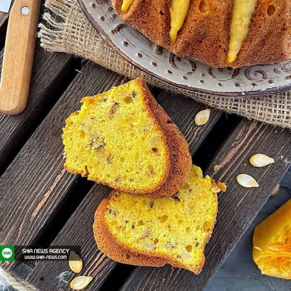 طرز تهیه کیک کدو حلوایی خوشمزه طرز تهیه کیک کدو حلوایی خوشمزه