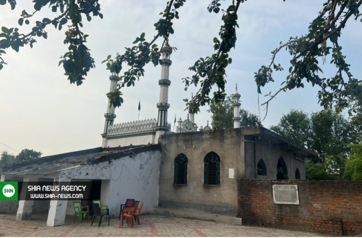 پدیدار شدن مسجد زیر آب در هند + تصاویر