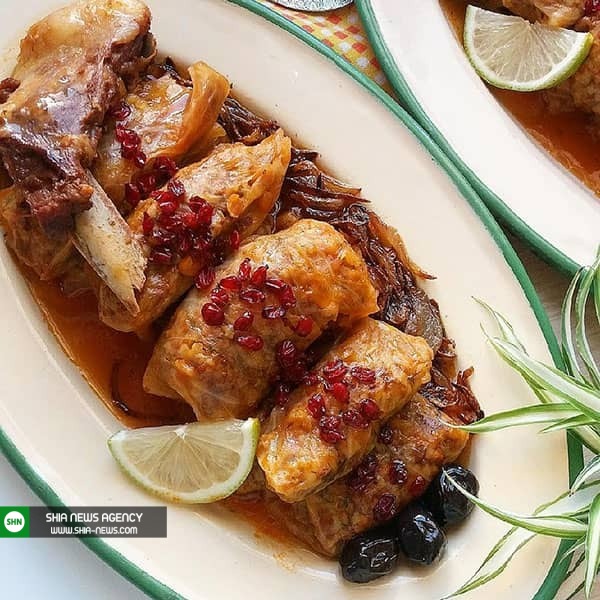 طرز تهیه دلمه کلم برگ سفید خوشمزه و مجلسی طرز تهیه دلمه کلم برگ سفید خوشمزه و مجلسی