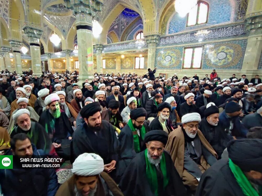 مراسم تشییع و تدفین پیکر آیت الله روحانی برگزار شد+ تصاویر مراسم تشییع و تدفین پیکر آیت الله روحانی برگزار شد+ تصاویر