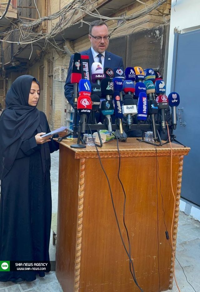 کریستین ریتچر: سخنان آیتالله سیستانی باعث دلگرمی من شد کریستین ریتچر: سخنان آیتالله سیستانی باعث دلگرمی من شد