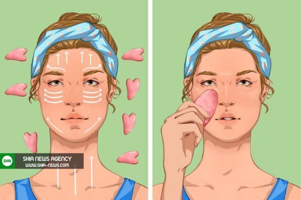 آموزش مرحله به مرحله ماساژ صورت برای لاغری آموزش مرحله به مرحله ماساژ صورت برای لاغری