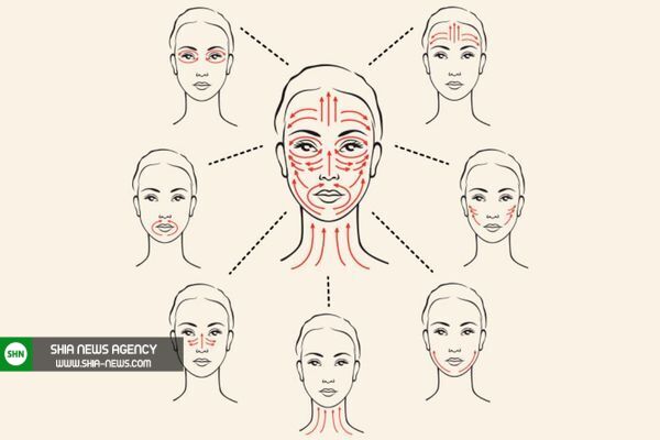 آموزش مرحله به مرحله ماساژ صورت برای لاغری آموزش مرحله به مرحله ماساژ صورت برای لاغری