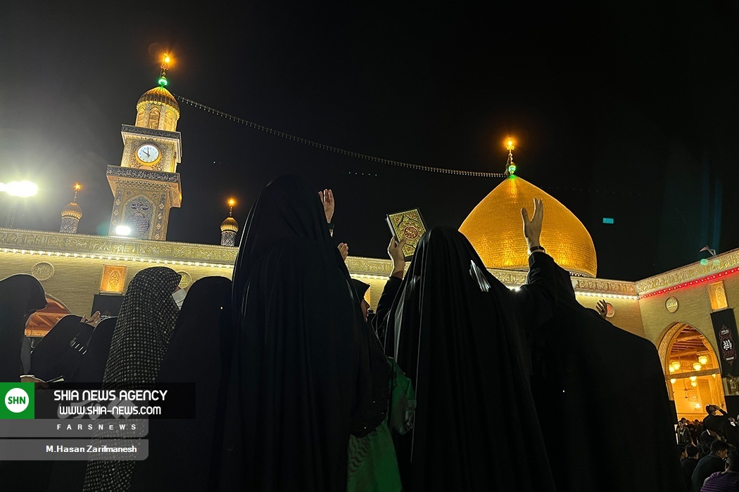 تصاویر/ احیای شب نوزدهم رمضان در مسجد کوفه