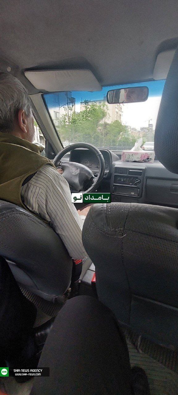 دادستان سابق تهران در حال مسافرکشی دادستان سابق تهران در حال مسافرکشی