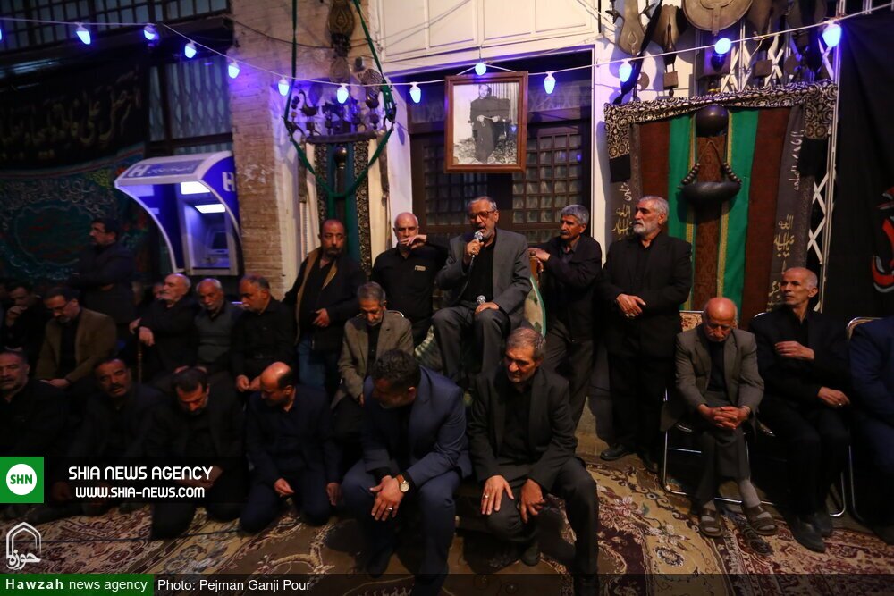 تصاویر/ دسته عزاداری شهادت حضرت علی (ع) در بازار اصفهان‎