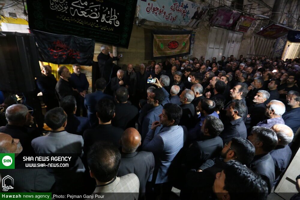 تصاویر/ دسته عزاداری شهادت حضرت علی (ع) در بازار اصفهان‎
