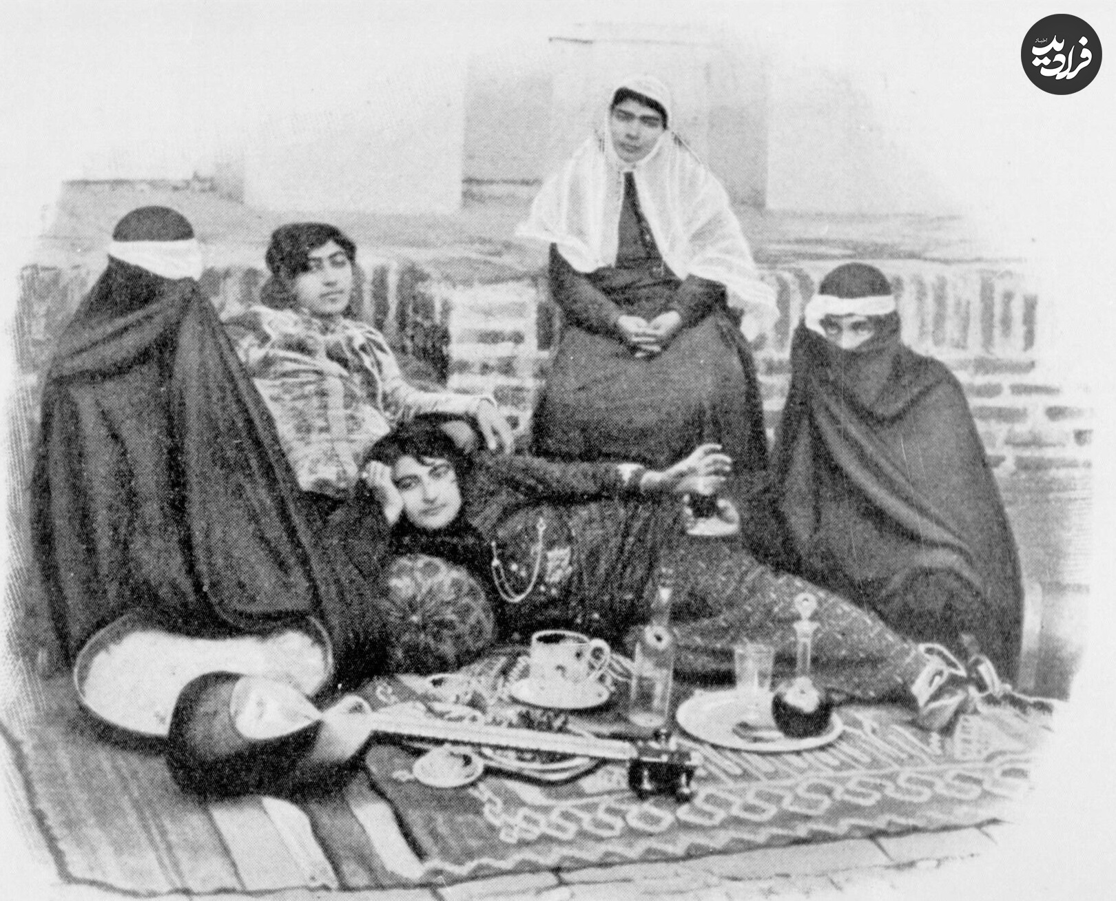 عکس‌های متفاوت از زنان ایرانی در دوران قاجار
