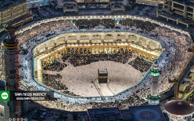 ثبت یک رکورد تاریخی در مسجدالحرام در شب قدر + تصاویر