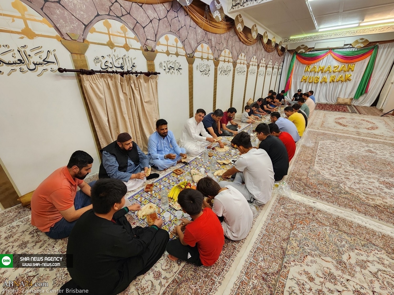 تصاویر/ قرائت قرآن و سفره افطار در ماه رمضان در استرالیا