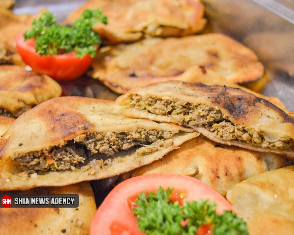 ساندویچ عرایس عربی خوشمزه و مقوی