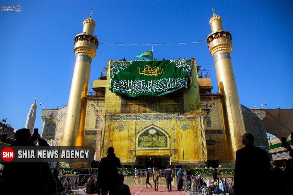 تصاویر/ حرم حضرت امیر مؤمنان علی (ع) در آستانه ولادت حضرت زهرا (س)