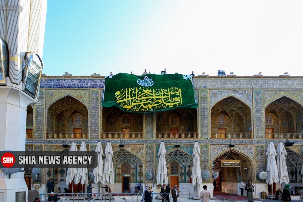 تصاویر/ حرم حضرت امیر مؤمنان علی (ع) در آستانه ولادت حضرت زهرا (س)
