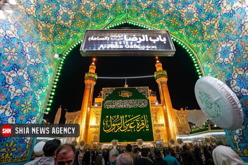 تصاویر/ حرم حضرت امیر مؤمنان علی (ع) در آستانه ولادت حضرت زهرا (س)