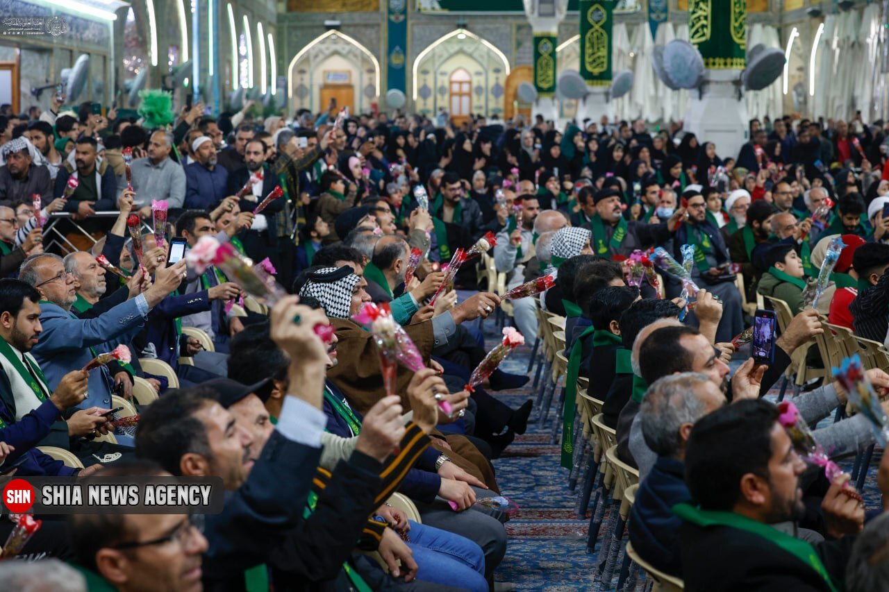 تصاویر | برپایی جشن میلاد حضرت صدیقه طاهره(س) در صحن حرم مطهر علوی تصاویر | برپایی جشن میلاد حضرت صدیقه طاهره(س) در صحن حرم مطهر علوی